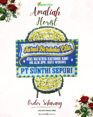 Papan Bunga Duka di Pendung Hiang