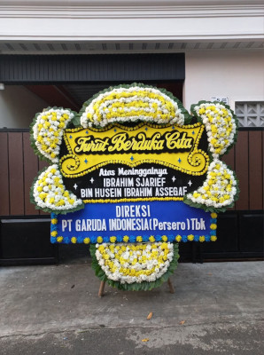 Papan Bunga Duka di Pendung Hiang